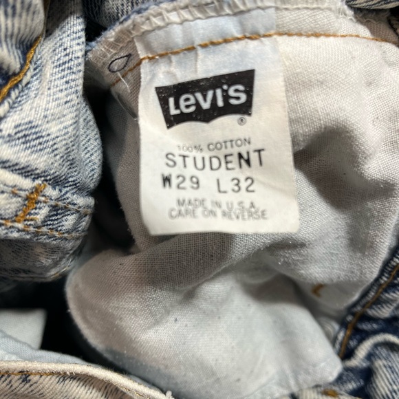 Vintage Levi’s Acid Wash Jeans - Picture 5 of 10